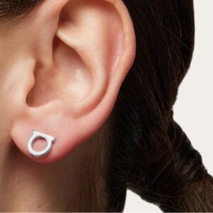 NWT Salvatore Ferragamo Gancini earrings